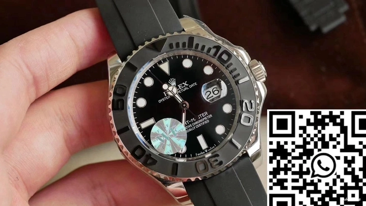Master M226659-0002 WF Dial Rolex Black Factory Yacht 1002